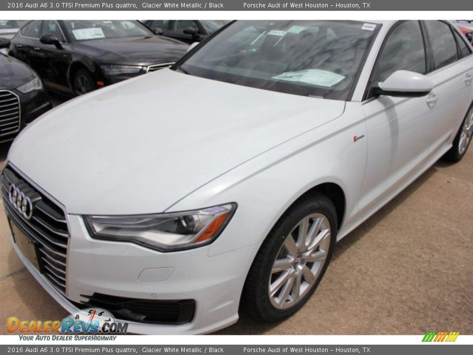 2016 Audi A6 3.0 TFSI Premium Plus quattro Glacier White Metallic / Black Photo #3