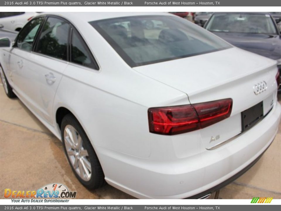 2016 Audi A6 3.0 TFSI Premium Plus quattro Glacier White Metallic / Black Photo #6