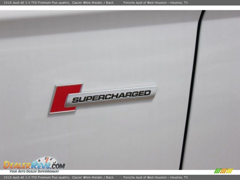 2016 Audi A6 3.0 TFSI Premium Plus quattro Glacier White Metallic / Black Photo #8