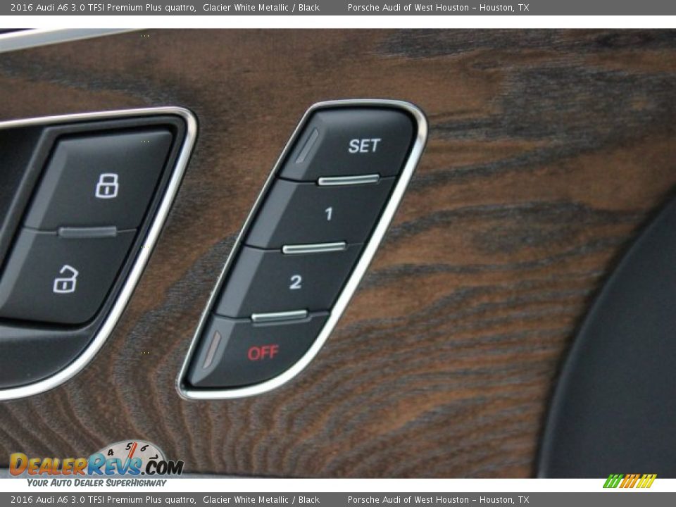 2016 Audi A6 3.0 TFSI Premium Plus quattro Glacier White Metallic / Black Photo #11