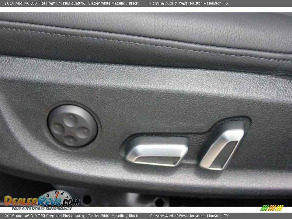 2016 Audi A6 3.0 TFSI Premium Plus quattro Glacier White Metallic / Black Photo #12