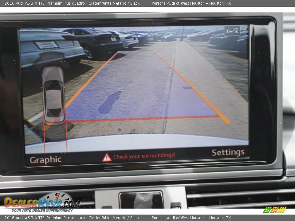 2016 Audi A6 3.0 TFSI Premium Plus quattro Glacier White Metallic / Black Photo #21