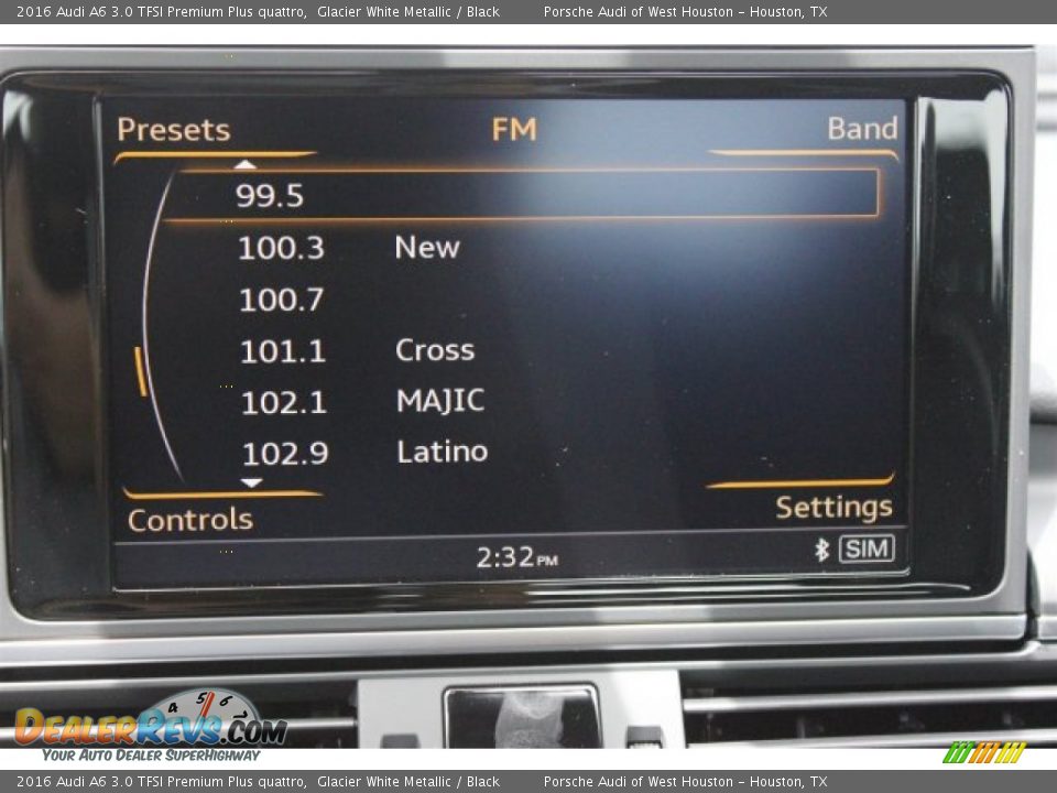 2016 Audi A6 3.0 TFSI Premium Plus quattro Glacier White Metallic / Black Photo #23