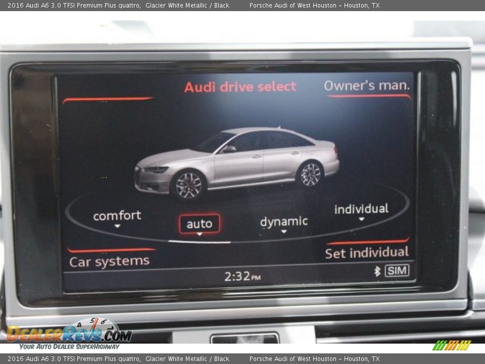 2016 Audi A6 3.0 TFSI Premium Plus quattro Glacier White Metallic / Black Photo #24