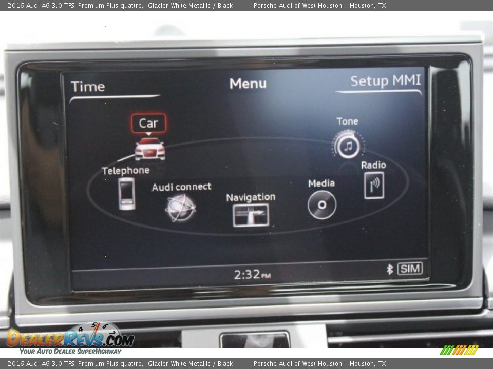 2016 Audi A6 3.0 TFSI Premium Plus quattro Glacier White Metallic / Black Photo #25