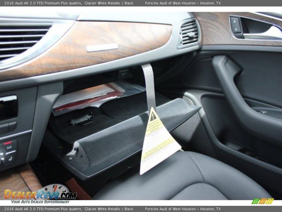 2016 Audi A6 3.0 TFSI Premium Plus quattro Glacier White Metallic / Black Photo #26