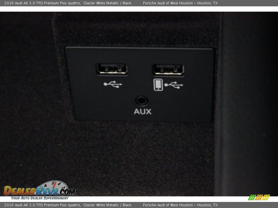 2016 Audi A6 3.0 TFSI Premium Plus quattro Glacier White Metallic / Black Photo #28