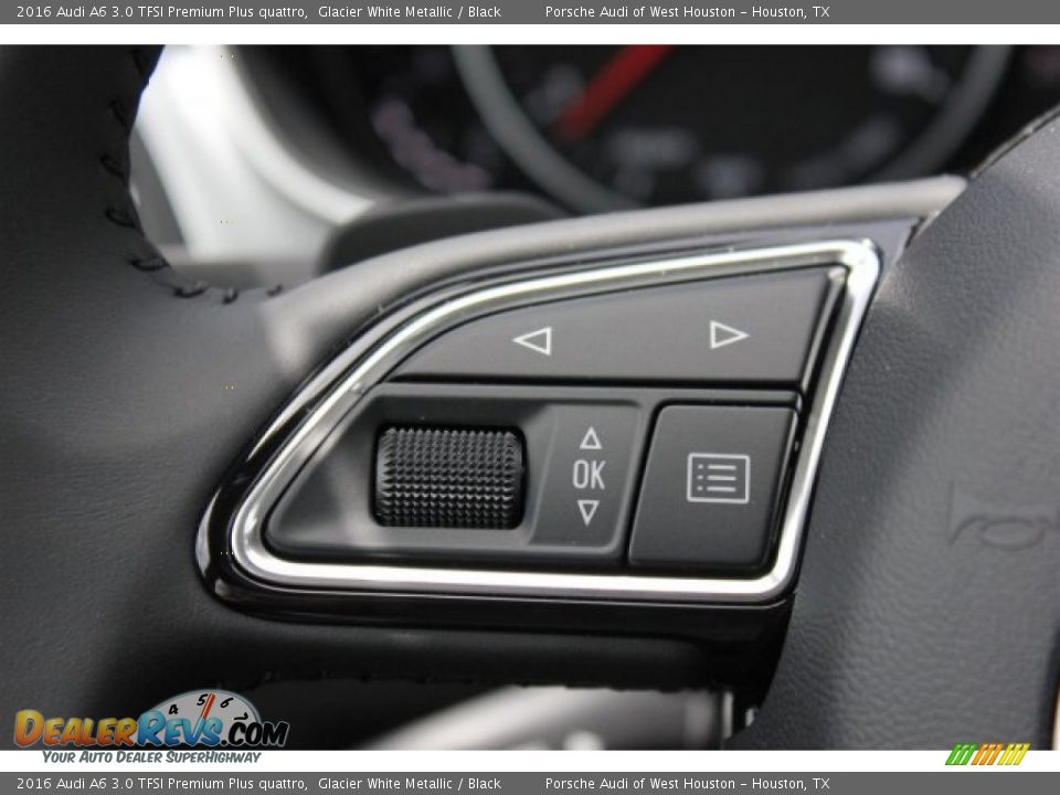2016 Audi A6 3.0 TFSI Premium Plus quattro Glacier White Metallic / Black Photo #29