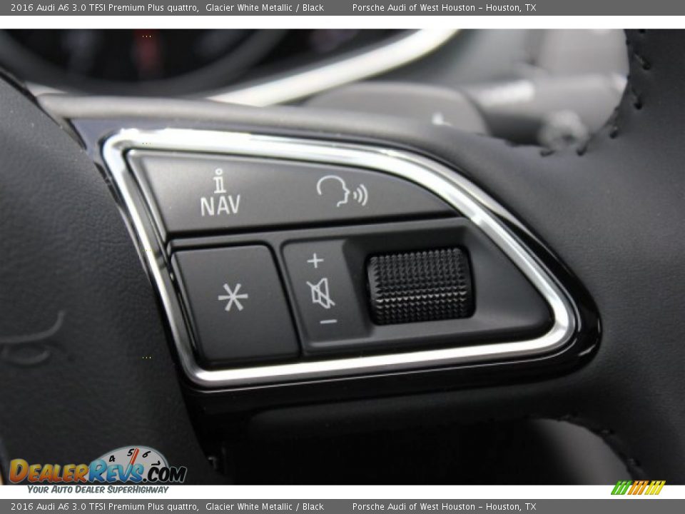 2016 Audi A6 3.0 TFSI Premium Plus quattro Glacier White Metallic / Black Photo #31