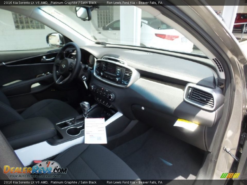 2016 Kia Sorento LX V6 AWD Platinum Graphite / Satin Black Photo #2