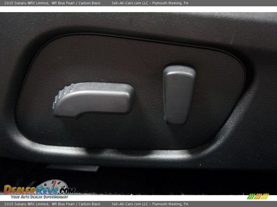 2015 Subaru WRX Limited WR Blue Pearl / Carbon Black Photo #19