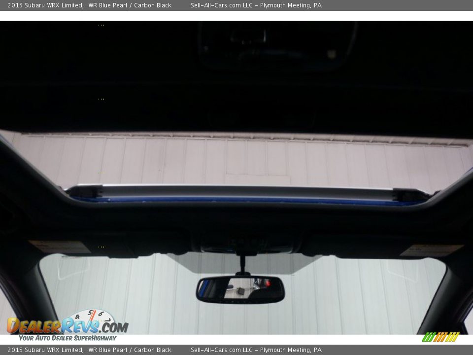 2015 Subaru WRX Limited WR Blue Pearl / Carbon Black Photo #20