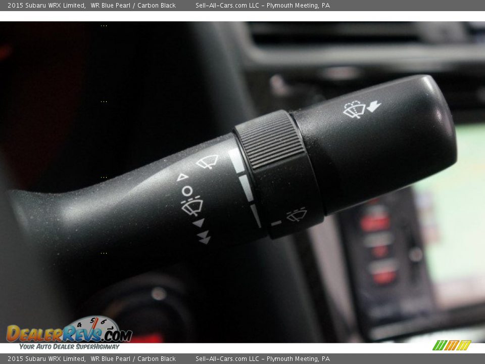 2015 Subaru WRX Limited WR Blue Pearl / Carbon Black Photo #26