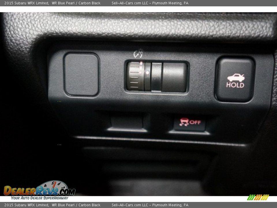 2015 Subaru WRX Limited WR Blue Pearl / Carbon Black Photo #27