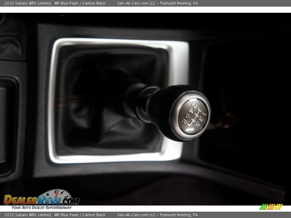 2015 Subaru WRX Limited WR Blue Pearl / Carbon Black Photo #33