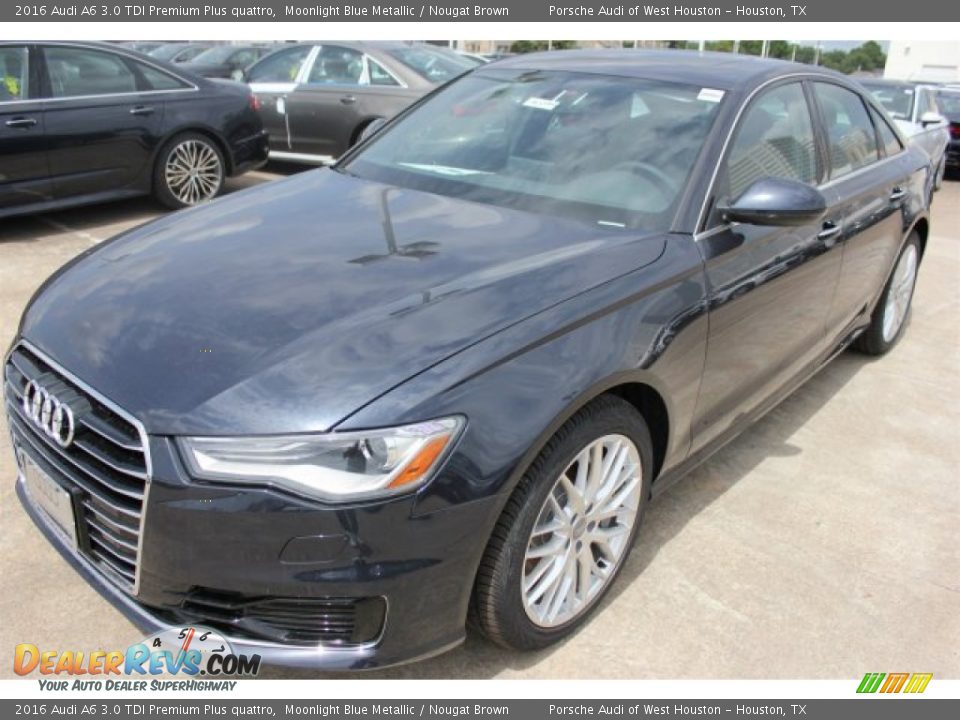 Front 3/4 View of 2016 Audi A6 3.0 TDI Premium Plus quattro Photo #3