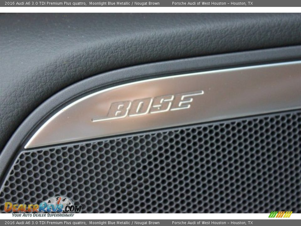 2016 Audi A6 3.0 TDI Premium Plus quattro Moonlight Blue Metallic / Nougat Brown Photo #11