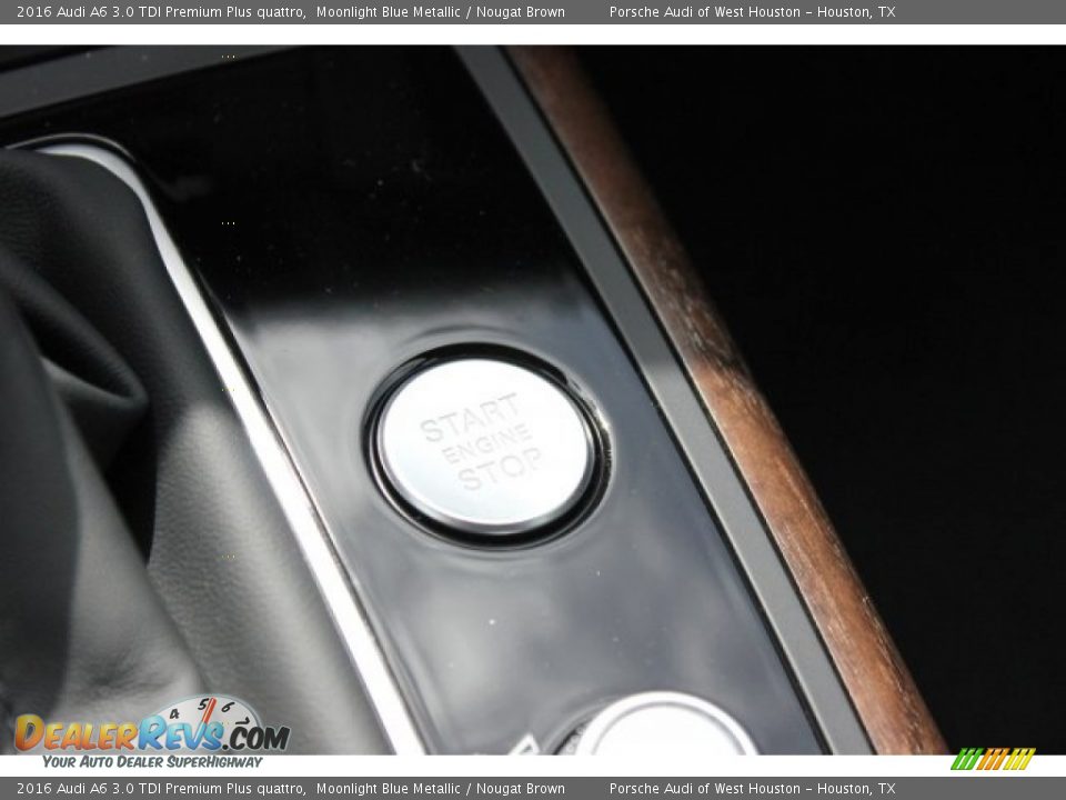 2016 Audi A6 3.0 TDI Premium Plus quattro Moonlight Blue Metallic / Nougat Brown Photo #19
