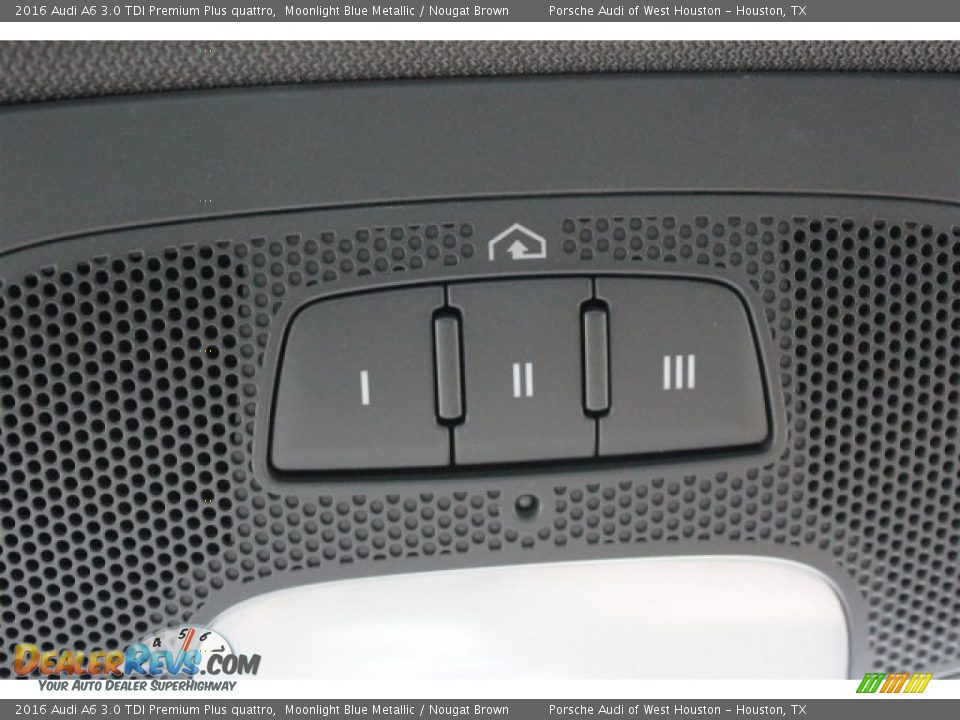 2016 Audi A6 3.0 TDI Premium Plus quattro Moonlight Blue Metallic / Nougat Brown Photo #27