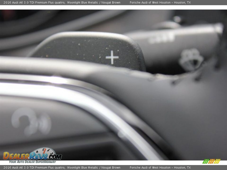 2016 Audi A6 3.0 TDI Premium Plus quattro Moonlight Blue Metallic / Nougat Brown Photo #32