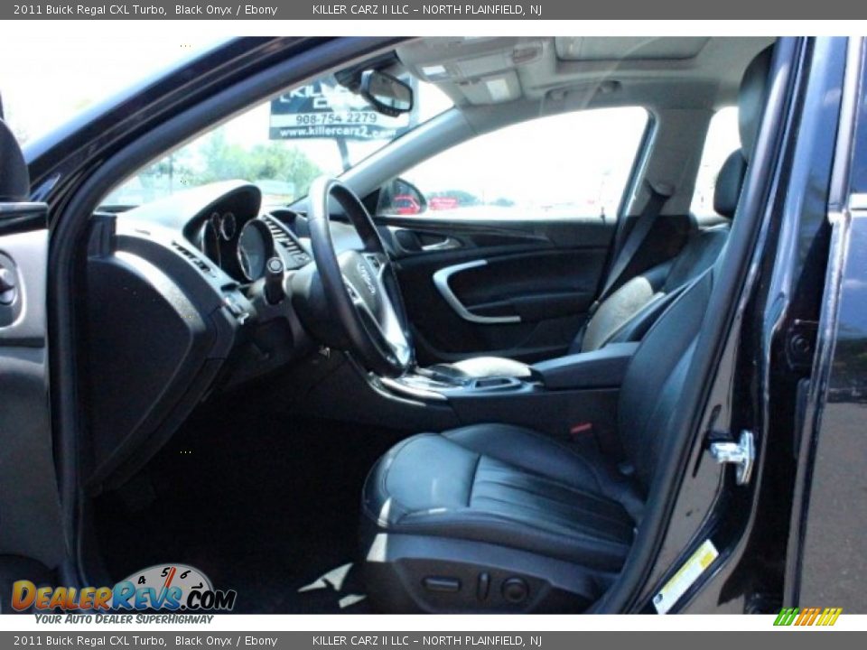 2011 Buick Regal CXL Turbo Black Onyx / Ebony Photo #12