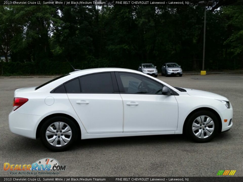 2013 Chevrolet Cruze LS Summit White / Jet Black/Medium Titanium Photo #3