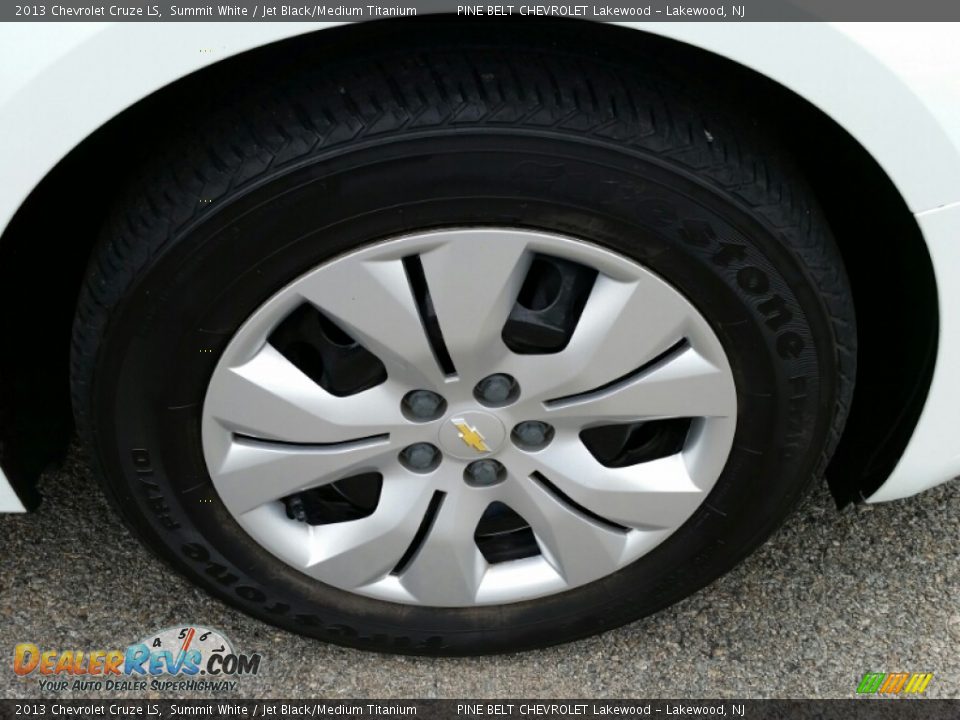 2013 Chevrolet Cruze LS Summit White / Jet Black/Medium Titanium Photo #5
