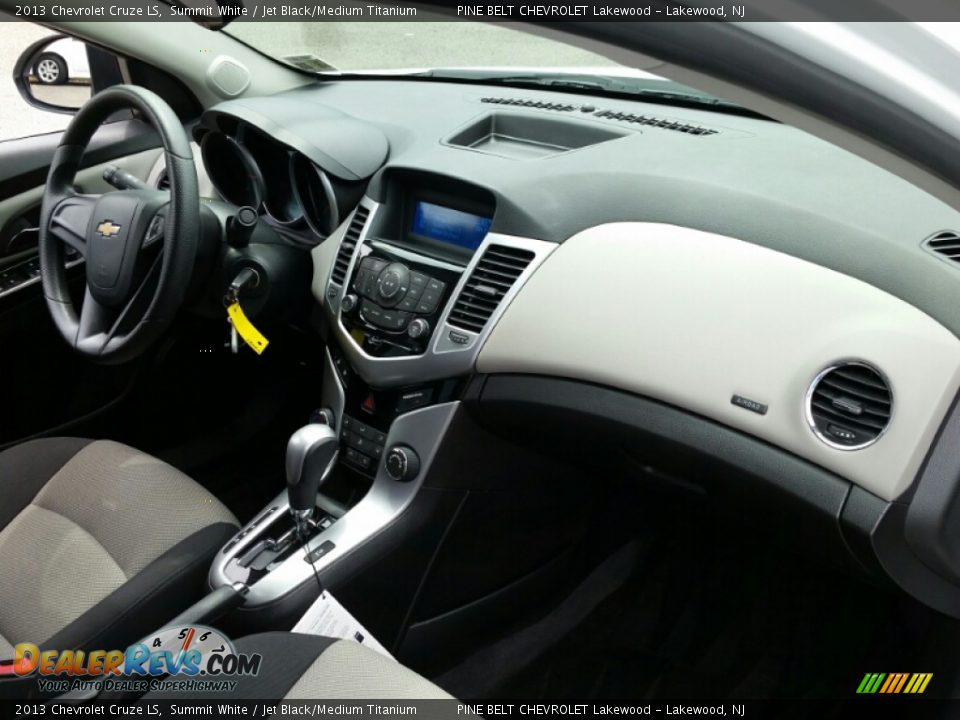 2013 Chevrolet Cruze LS Summit White / Jet Black/Medium Titanium Photo #6