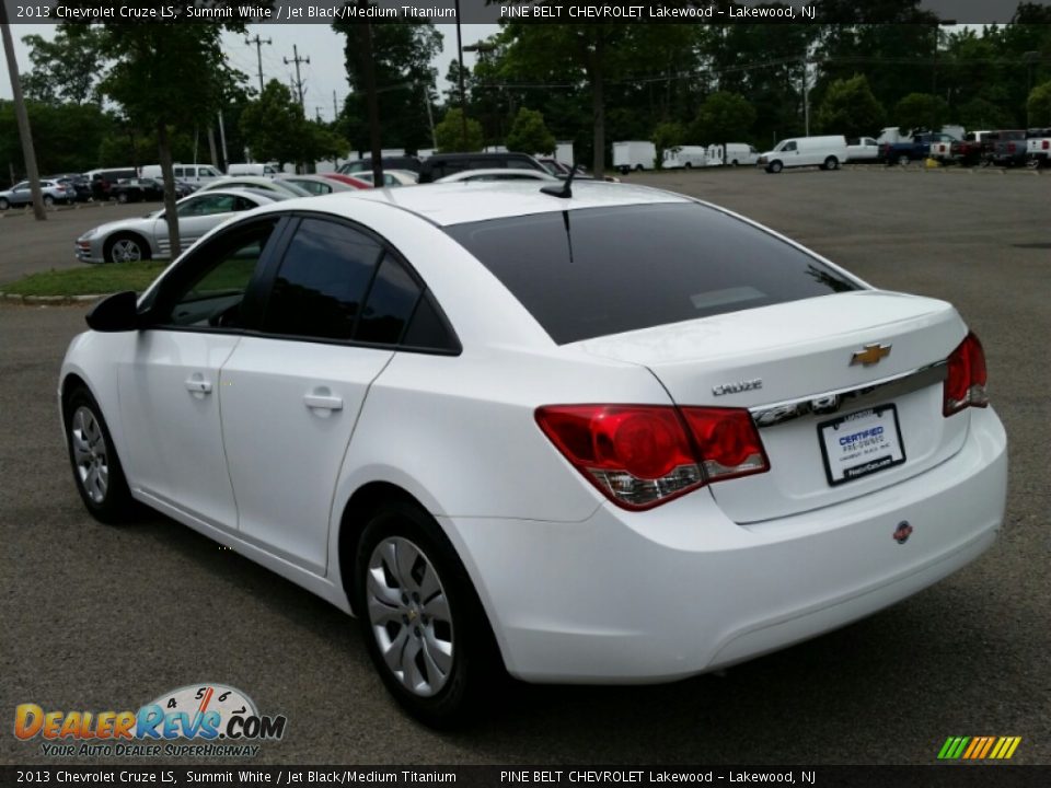 2013 Chevrolet Cruze LS Summit White / Jet Black/Medium Titanium Photo #9