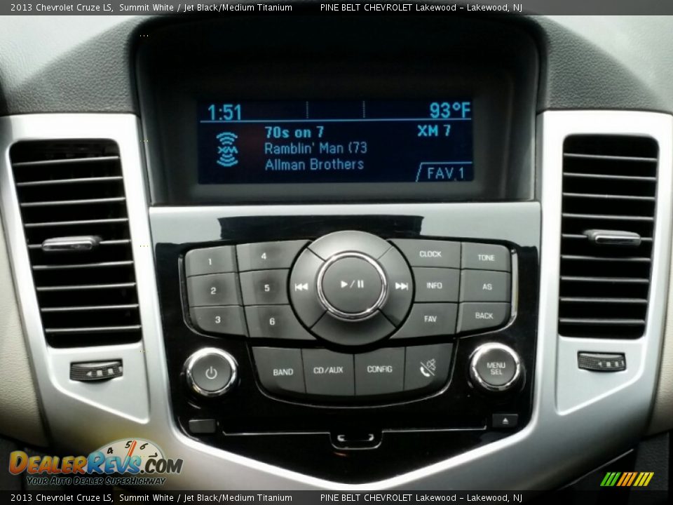 2013 Chevrolet Cruze LS Summit White / Jet Black/Medium Titanium Photo #15