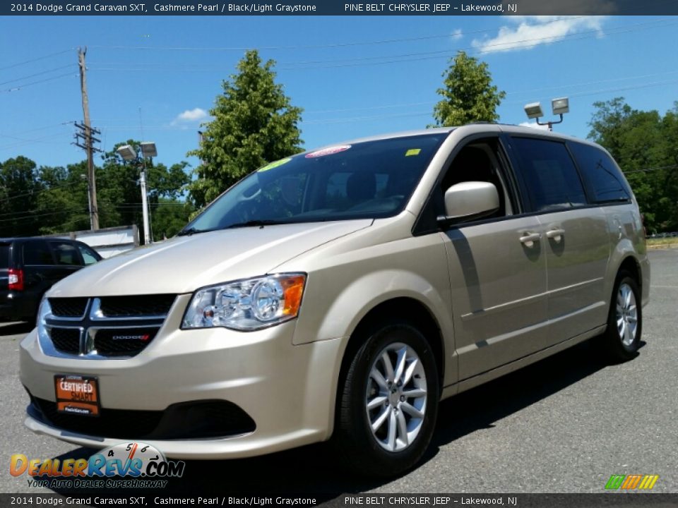 2014 Dodge Grand Caravan SXT Cashmere Pearl / Black/Light Graystone Photo #1