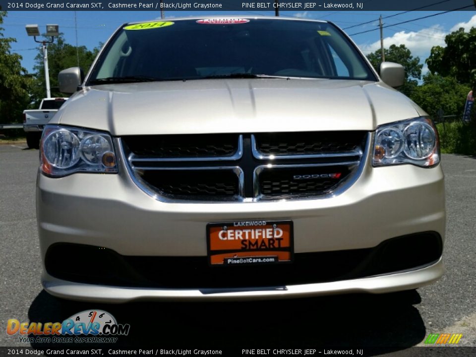 2014 Dodge Grand Caravan SXT Cashmere Pearl / Black/Light Graystone Photo #2