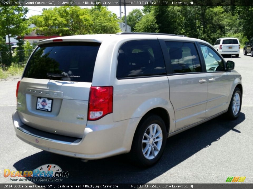 2014 Dodge Grand Caravan SXT Cashmere Pearl / Black/Light Graystone Photo #7
