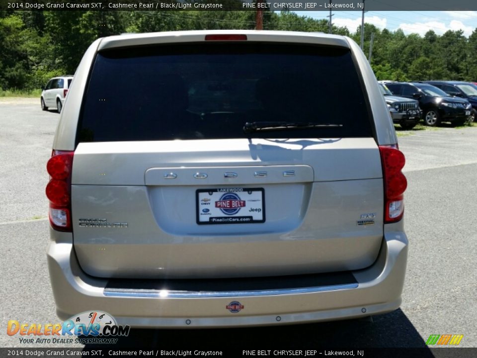 2014 Dodge Grand Caravan SXT Cashmere Pearl / Black/Light Graystone Photo #8