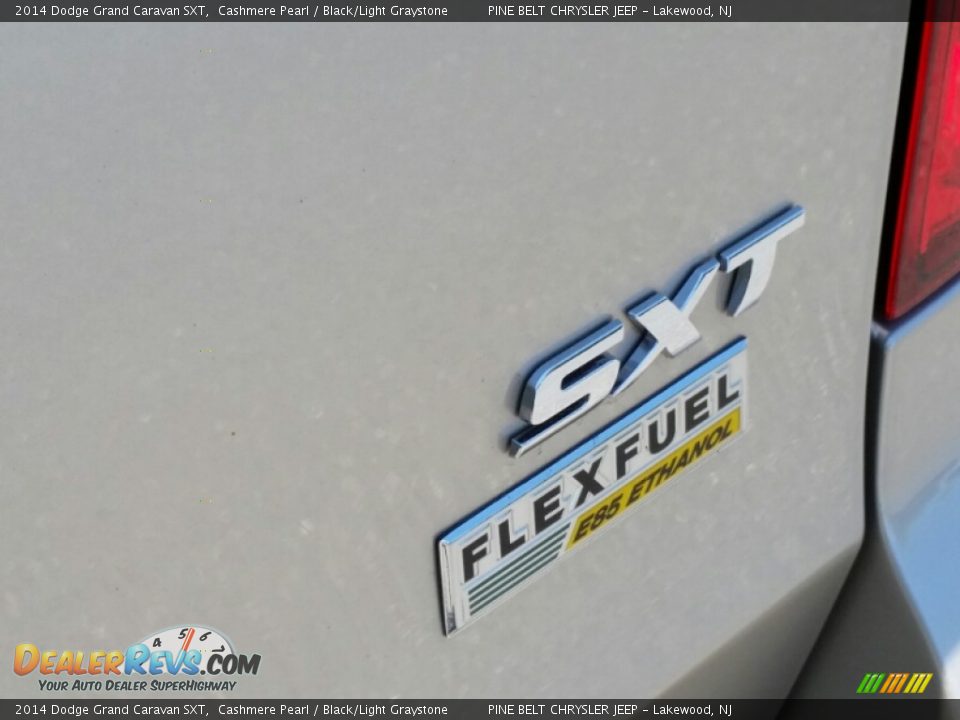 2014 Dodge Grand Caravan SXT Cashmere Pearl / Black/Light Graystone Photo #10