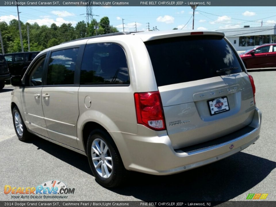 2014 Dodge Grand Caravan SXT Cashmere Pearl / Black/Light Graystone Photo #11