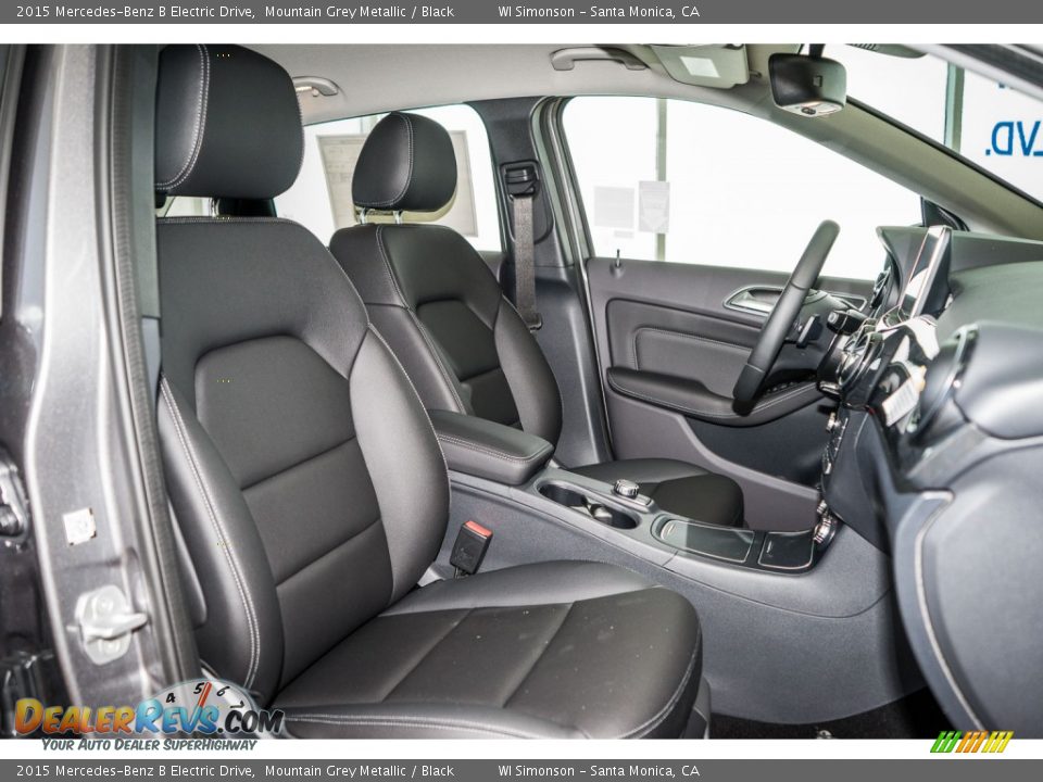 2015 Mercedes-Benz B Electric Drive Mountain Grey Metallic / Black Photo #2