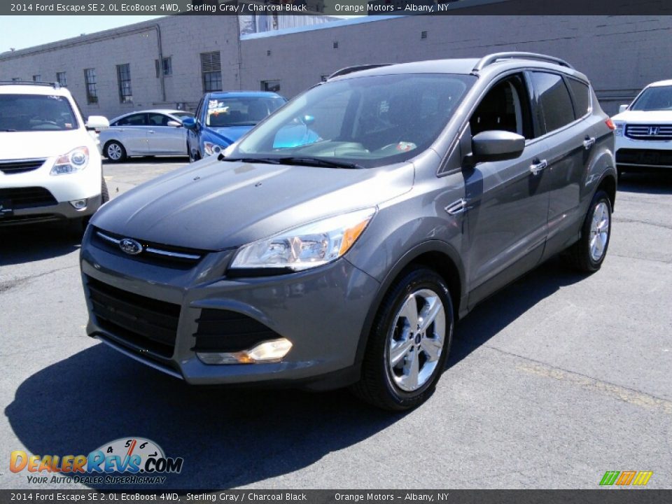 2014 Ford Escape SE 2.0L EcoBoost 4WD Sterling Gray / Charcoal Black Photo #3