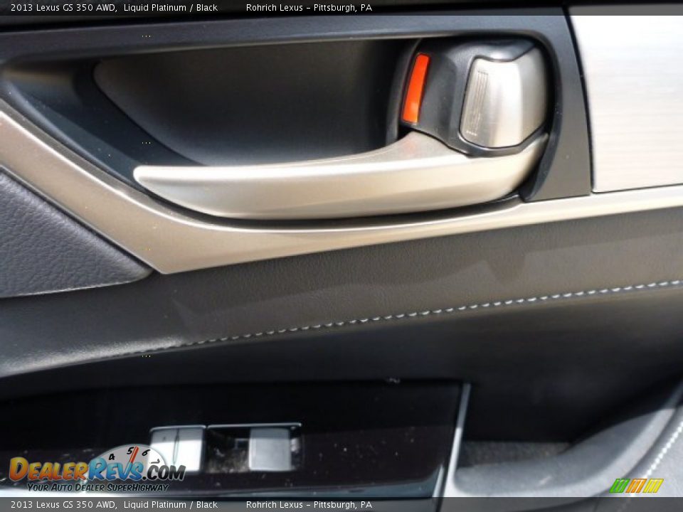 2013 Lexus GS 350 AWD Liquid Platinum / Black Photo #14