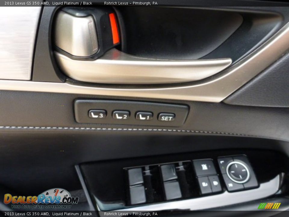 2013 Lexus GS 350 AWD Liquid Platinum / Black Photo #18