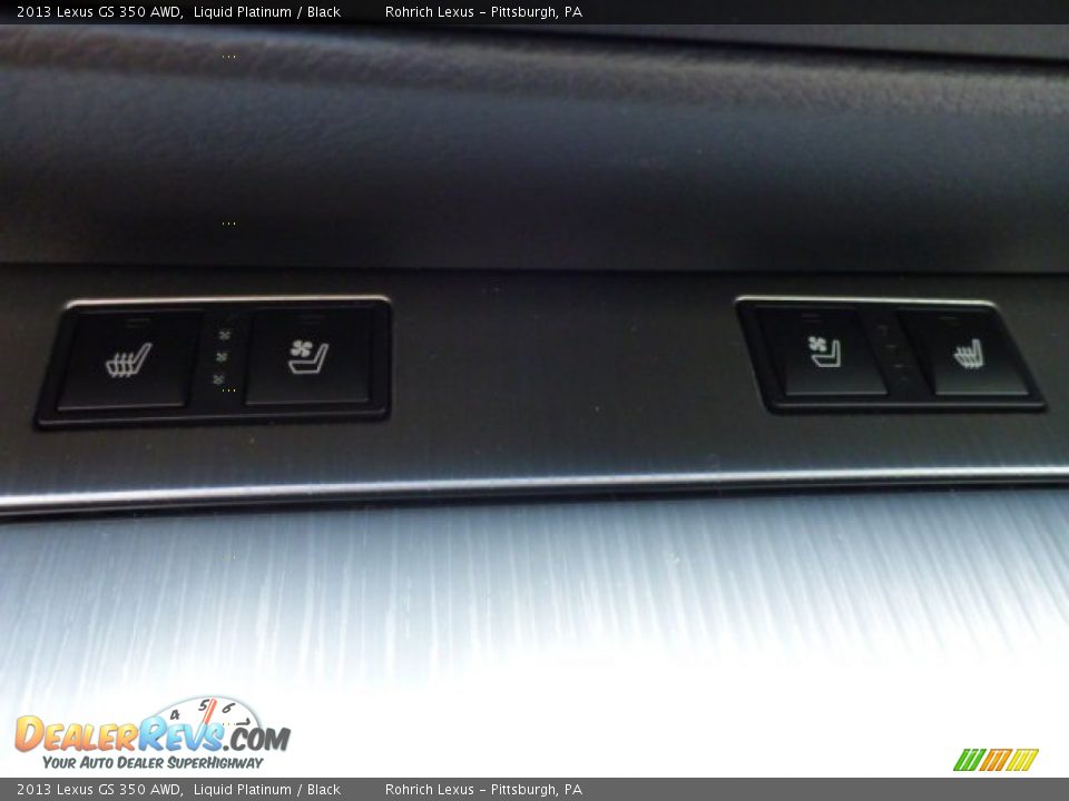 2013 Lexus GS 350 AWD Liquid Platinum / Black Photo #21