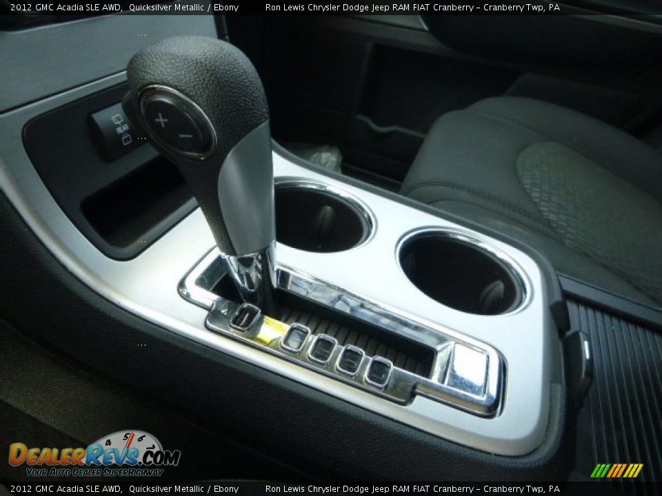2012 GMC Acadia SLE AWD Quicksilver Metallic / Ebony Photo #19
