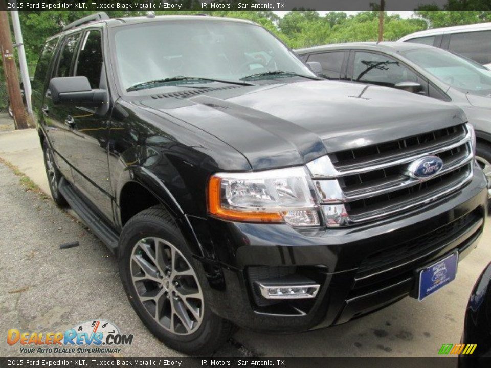 2015 Ford Expedition XLT Tuxedo Black Metallic / Ebony Photo #1