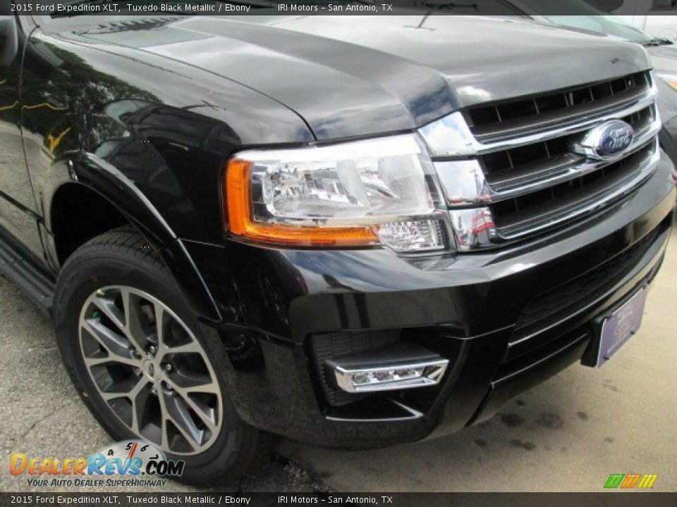 2015 Ford Expedition XLT Tuxedo Black Metallic / Ebony Photo #2