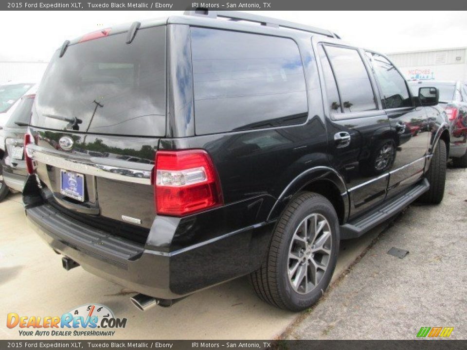 2015 Ford Expedition XLT Tuxedo Black Metallic / Ebony Photo #6