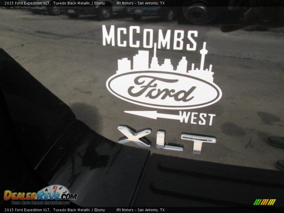 2015 Ford Expedition XLT Tuxedo Black Metallic / Ebony Photo #10