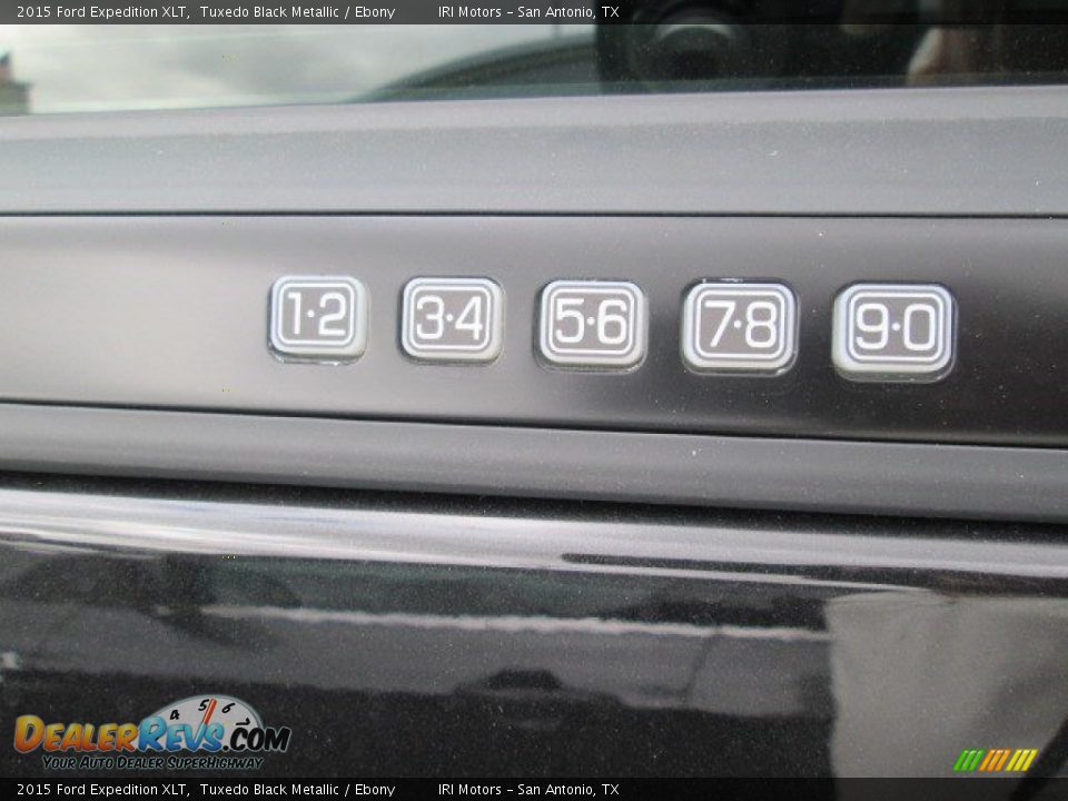 2015 Ford Expedition XLT Tuxedo Black Metallic / Ebony Photo #12