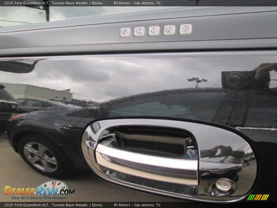 2015 Ford Expedition XLT Tuxedo Black Metallic / Ebony Photo #13