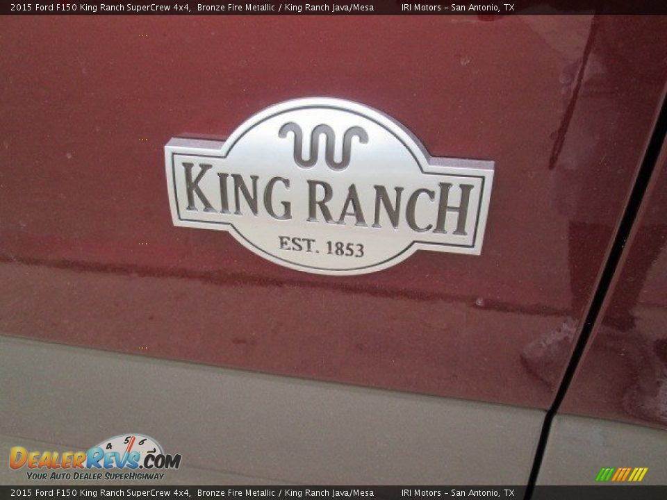 2015 Ford F150 King Ranch SuperCrew 4x4 Bronze Fire Metallic / King Ranch Java/Mesa Photo #6