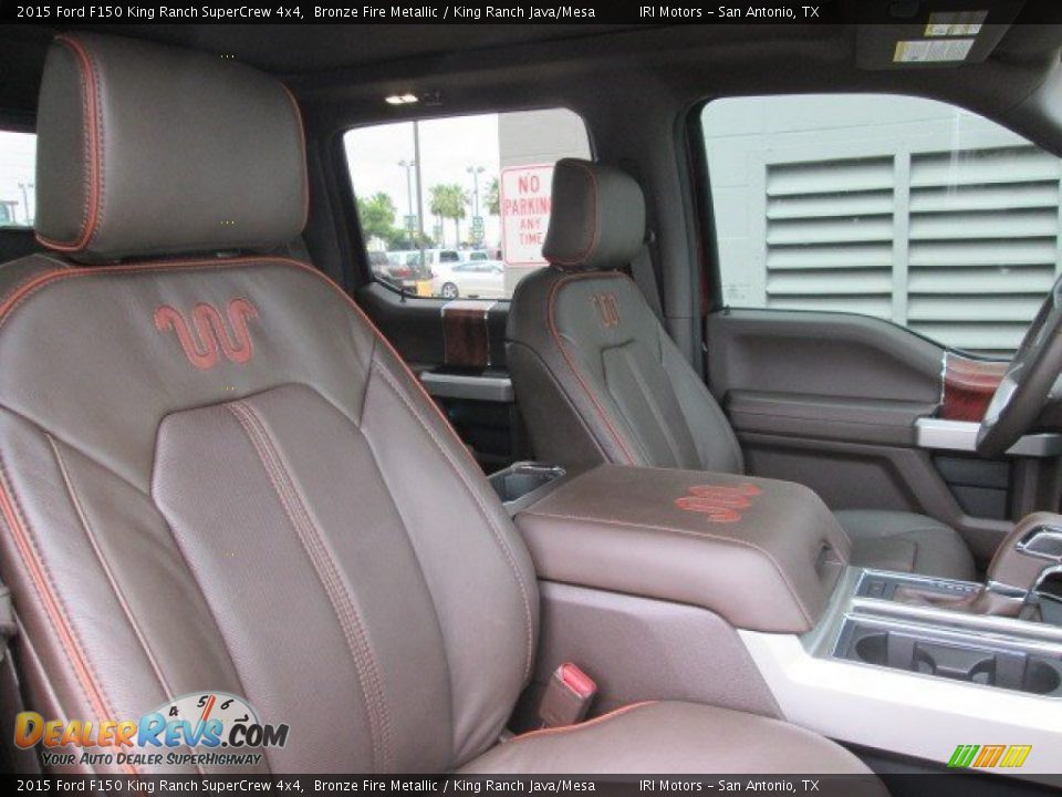 2015 Ford F150 King Ranch SuperCrew 4x4 Bronze Fire Metallic / King Ranch Java/Mesa Photo #26